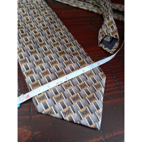 Comoseta‎ 100% Silk Men's Neck Tie - Picture 3 of 3